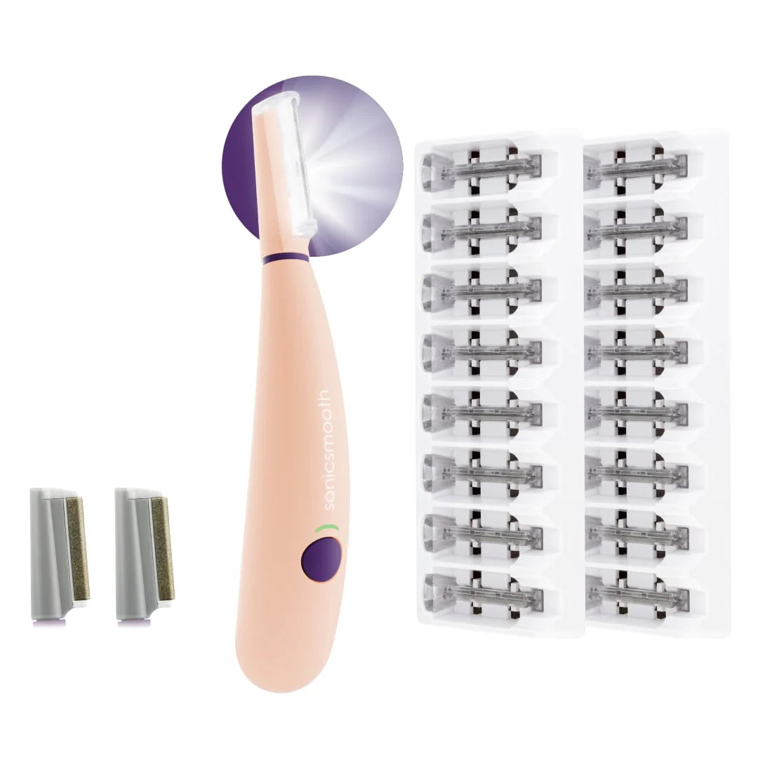 Sonicsmooth Pro+: Ultimate At-Home Dermaplaning Tool for Radiant Skin