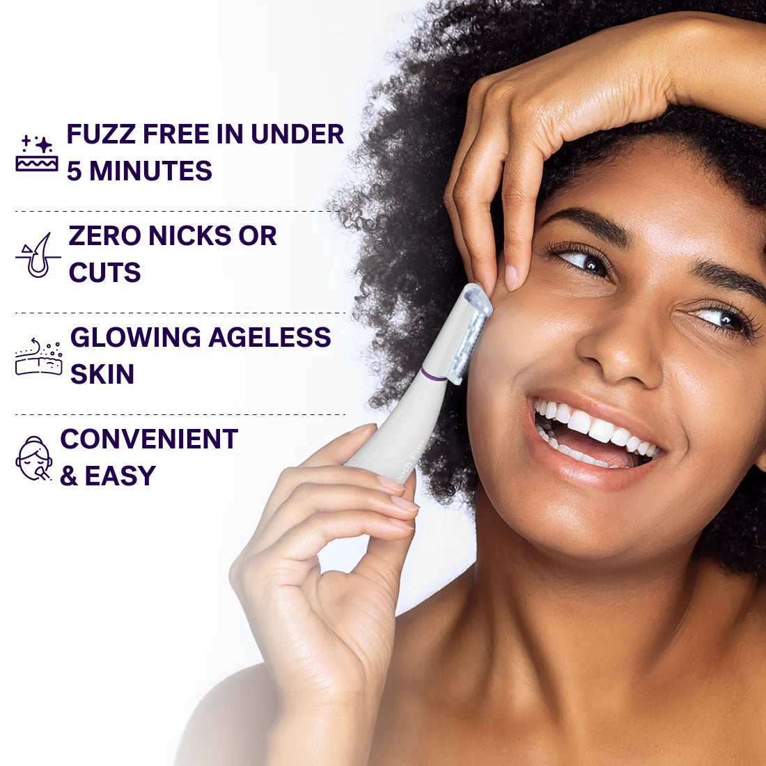 Sonicsmooth Pro+: Ultimate At-Home Dermaplaning Tool for Radiant Skin