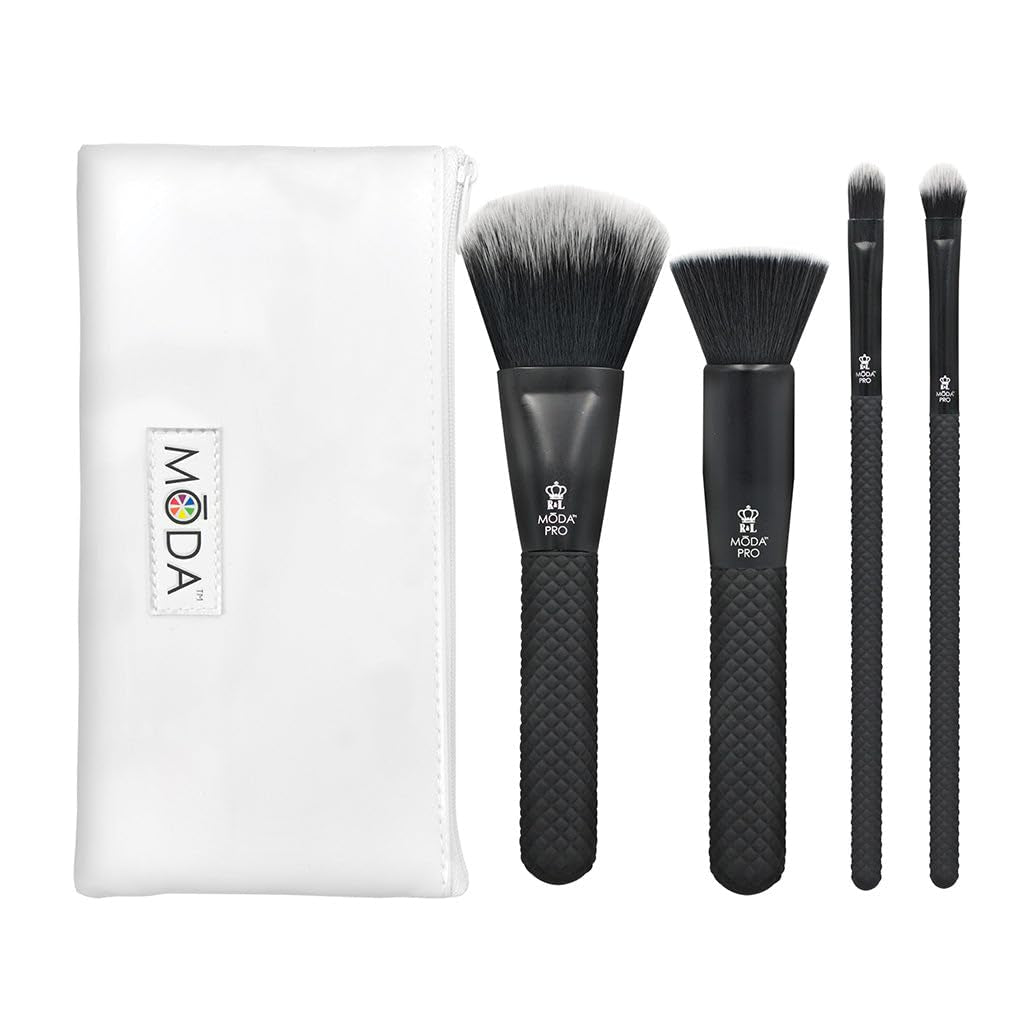 Royal Brush Pro 5-Piece Complete Face Makeup Brush Set - Ultimate Cosmetic Kit for Flawless Application