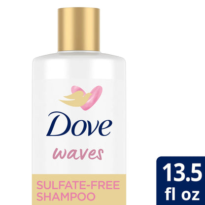 Love Your Waves Sulfate-Free Shampoo Hydrated Waves, 13.5 Oz