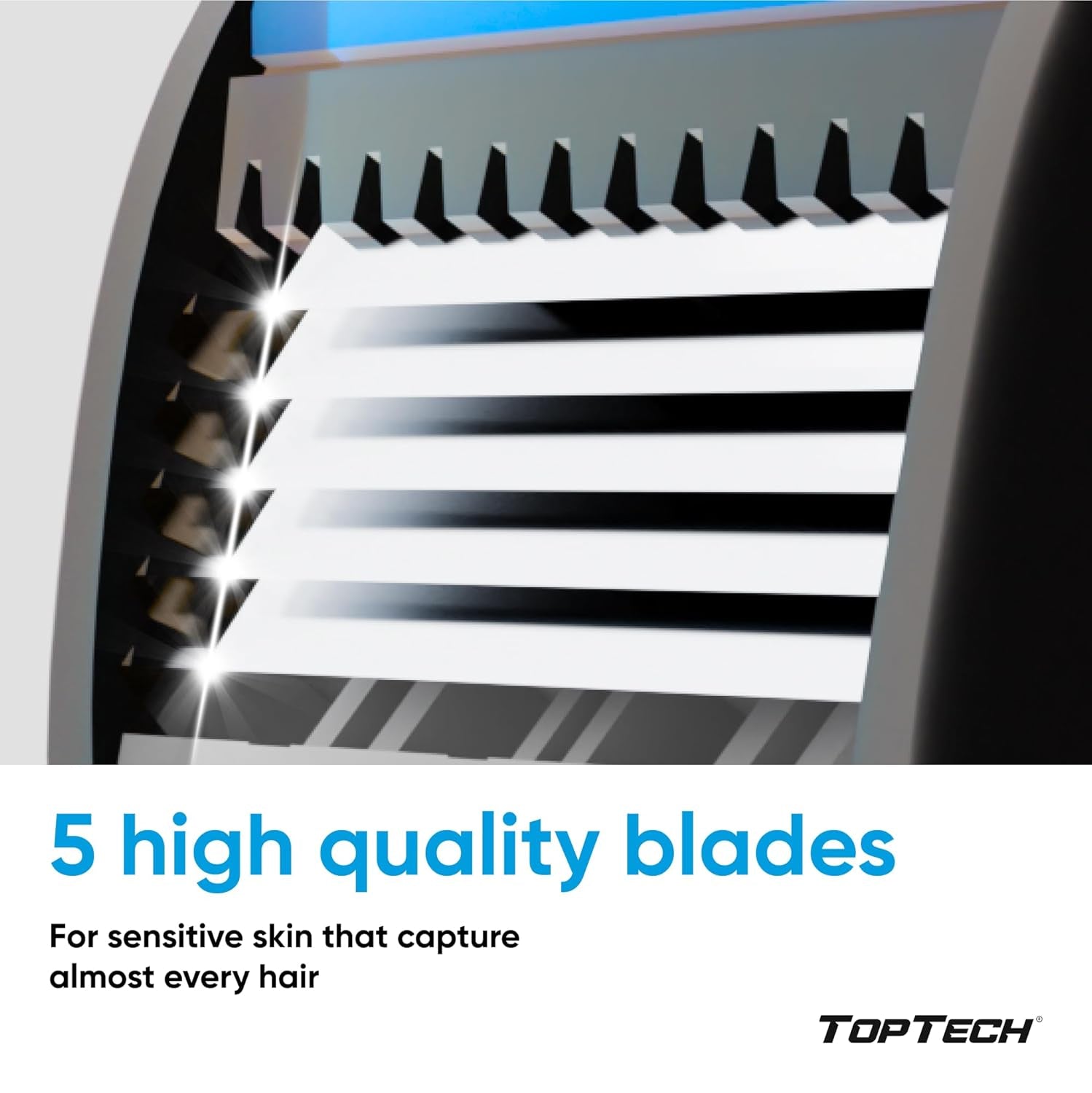 PRO 5 Men's Shaving Razors - Superior 5-Blade System with 10 Count Pack (1 Handle + 9 Refills) for a Smooth, Cost-Effective Shave