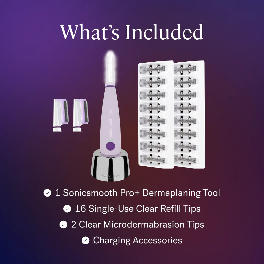 Sonicsmooth Pro+: Ultimate At-Home Dermaplaning Tool for Radiant Skin