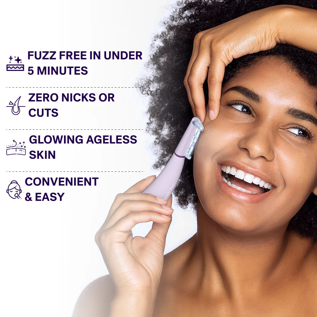 Sonicsmooth Pro+: Ultimate At-Home Dermaplaning Tool for Radiant Skin