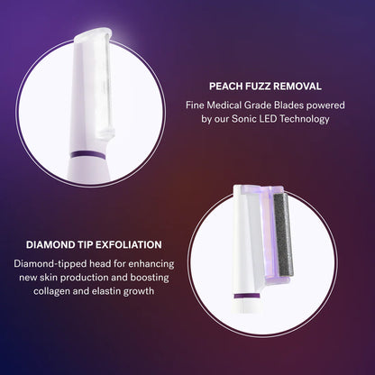 Sonicsmooth Pro+: Ultimate At-Home Dermaplaning Tool for Radiant Skin