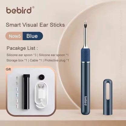 Smart Visual Ear Cleaner with Mini Camera - Note5 Pro Endoscope Tweezers for Personal Health Care