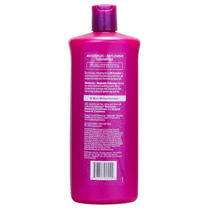 Moisturize and Replenish Shampoo - Infused with Avocado and Olive Oil - Hair Care for Dry Hair - Moisturizing Shampoo for Women - 1 L