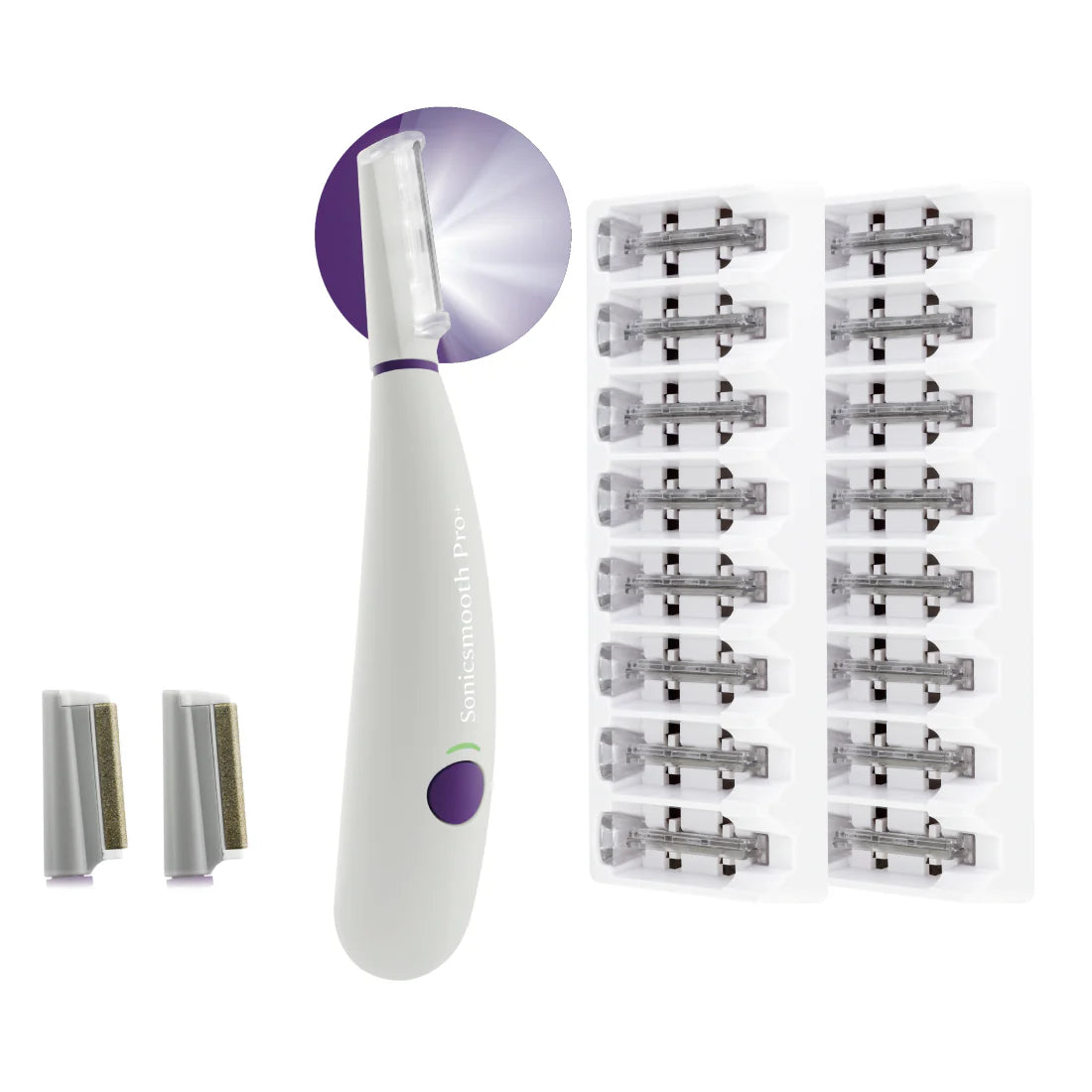 Sonicsmooth Pro+: Ultimate At-Home Dermaplaning Tool for Radiant Skin
