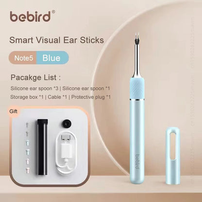 Smart Visual Ear Cleaner with Mini Camera - Note5 Pro Endoscope Tweezers for Personal Health Care