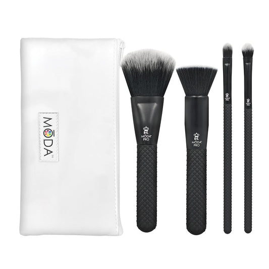 Royal Brush Pro 5-Piece Complete Face Makeup Brush Set - Ultimate Cosmetic Kit for Flawless Application