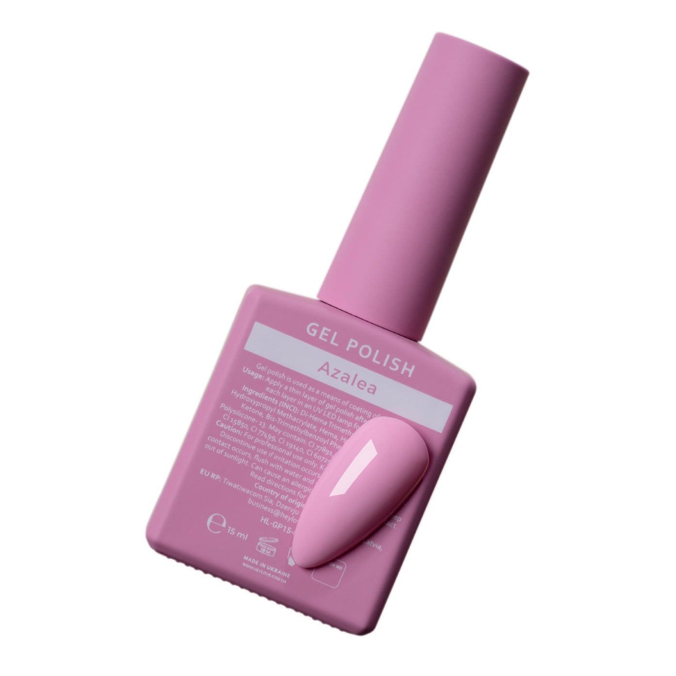 HEYLOVE - Gel Polish Azalea, 15ml-2
